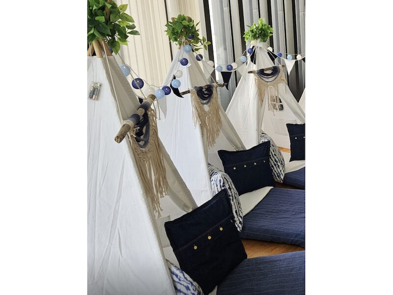 sleepover ideas tepees